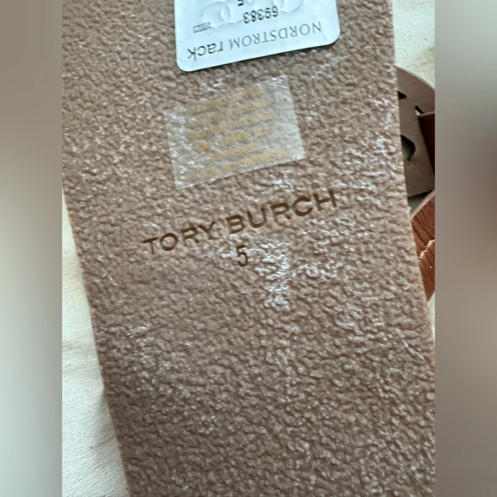 Women’s Tory Burch Miller Cloud Sandal in Classic Cuoio - Picture 3 of 3